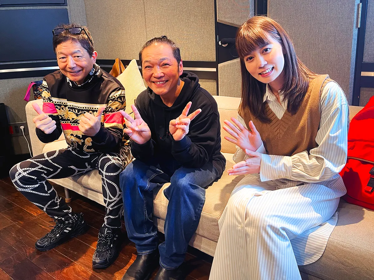 山口勝平さんとレコーディング