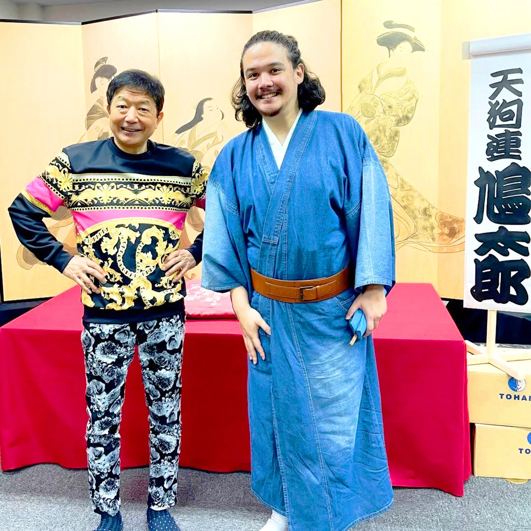 ミッキー 相撲取りになった