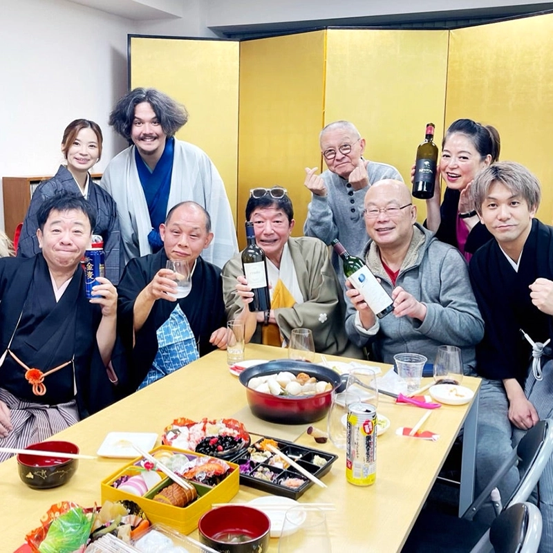 お正月みんなが来てくれました